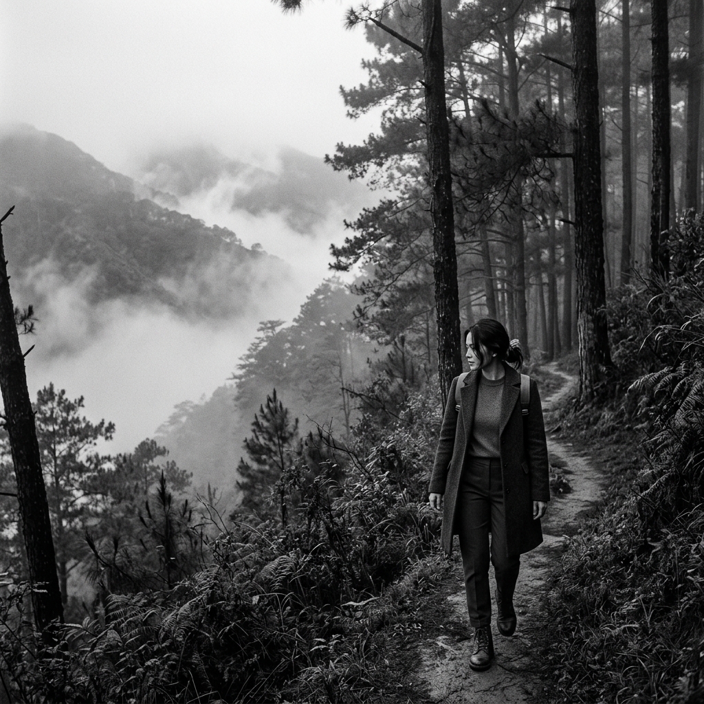 Baguio City Pine Trees